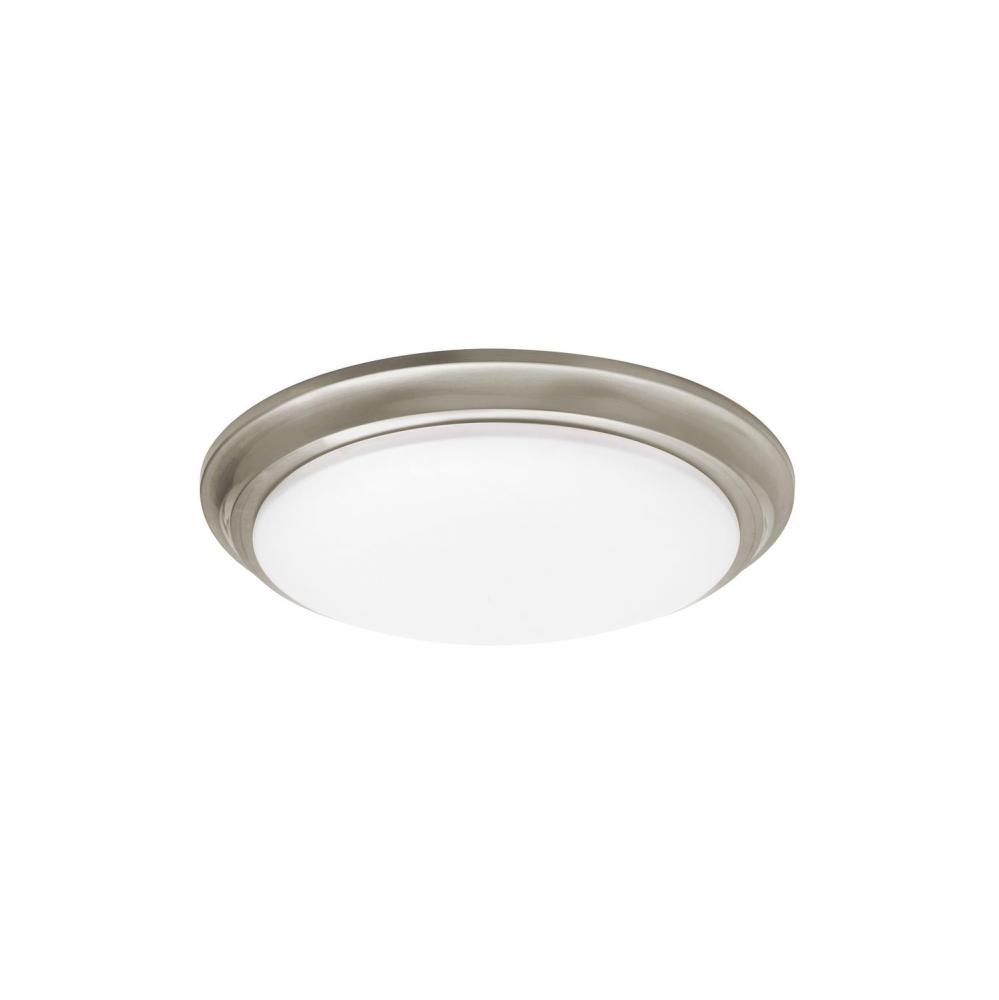 Baron 12'' Flush Mount Led 17W 120V SN