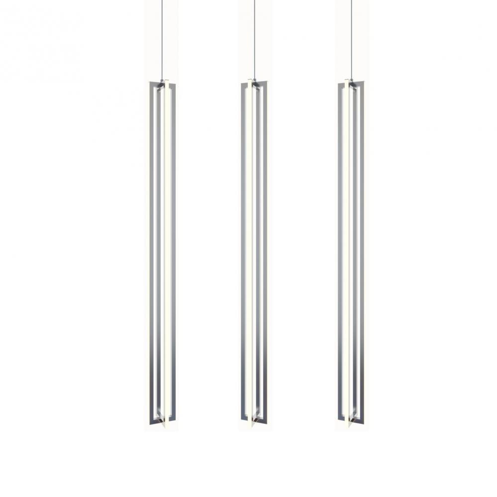 Cass 3 Light Large Linear Pendant