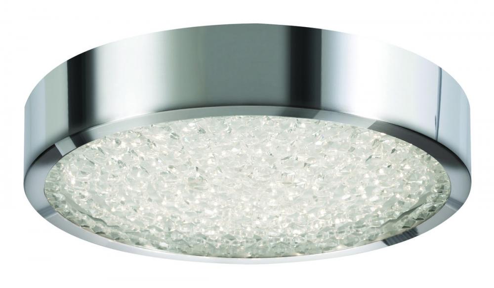 Diamonds 13" LED Flush Mount