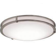 AFX Lighting, Inc. CAF121200L5AJD1 - Carlisle 12 In Flush Mount LED,17W,120V,5 AJ CCT