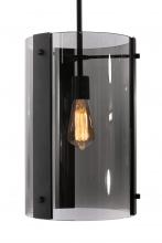 AFX Lighting, Inc. DNAP10MBBK - Dana 10'' Pendant Med Base 120V BK