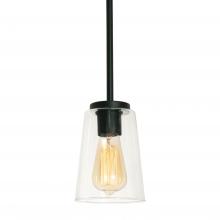 AFX Lighting, Inc. JNNP05MBBK - Joanna 1 Light Pendant