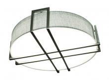 AFX Lighting, Inc. LBTF2032LAJUDSNGY-MS - Lambert 20'' LED Flush,120-277V,AJ CCT,S Nickel