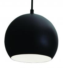 AFX Lighting, Inc. RXYP08BK - Roxy - 8'' Pendant - Black Finish