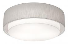 AFX Lighting, Inc. SAF1614LAJUD-LW - Sanibel 16'' LED Ceiling - White Finish Linen White Shade