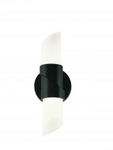 AFX Lighting, Inc. SLCS0512L30D1BK - Slice 12'' LED Sconce - 4W 120V - Black