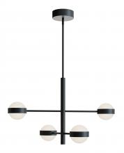 AFX Lighting, Inc. VRNP2X4LAJUDBK - Verona 4 Light LED Pendant,120-277V,40W,5 CCT,BK