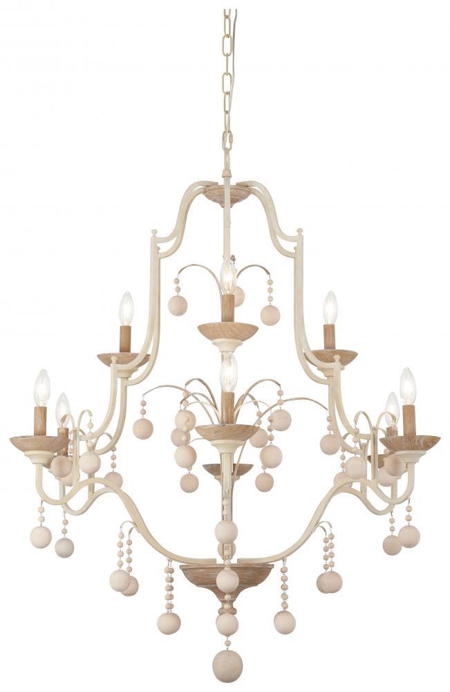 9 LIGHT CHANDELIER