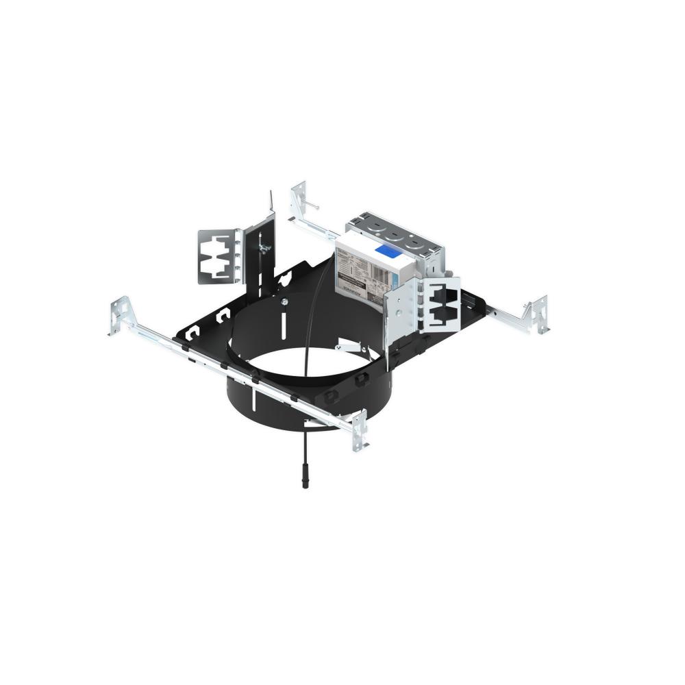 8" Sapphire III Non-IC New Construction Housing w/ Remote Test Switch EM Driver, 60W / 5500lm,