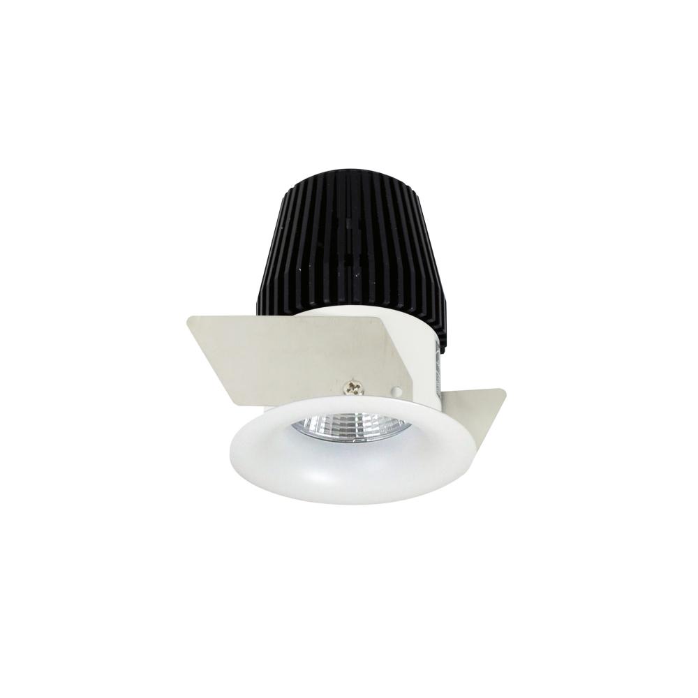 1" Iolite LED NTF Round Bullnose, 600lm, 5000K, Matte Powder White finish