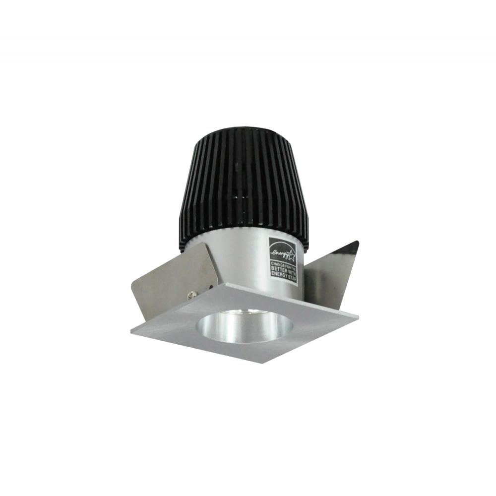 1" Iolite LED NTF Square Reflector with Round Aperture, 600lm, 3500K, Natural Metal Reflector /