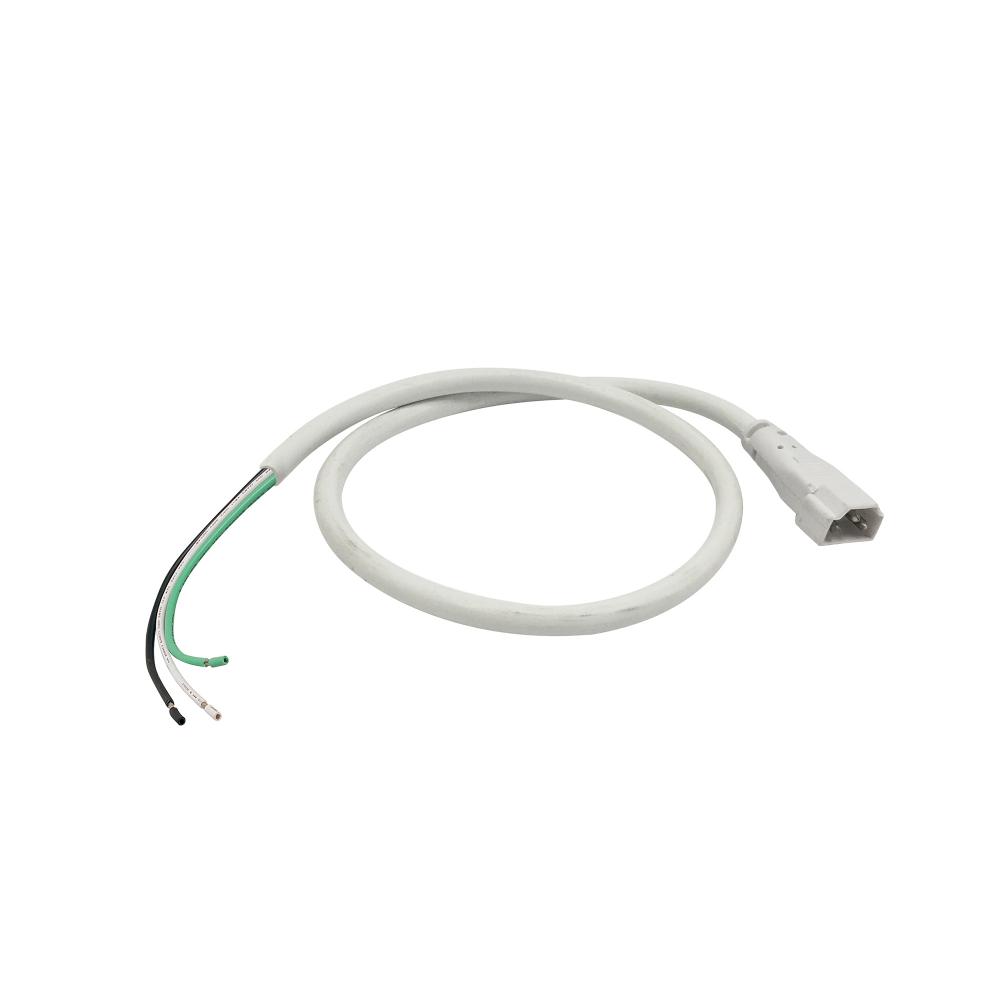 72" HARD WIRE CONNECTOR, WH