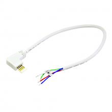 Nora NAL-811/72W - 72" Side Power Line Cable Open Wire for Lightbar Silk, Right, White