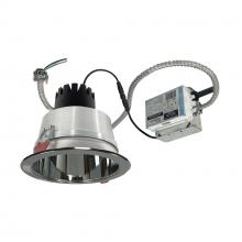 Nora NCR3-61L135NC12CC - 6" Sapphire III Retrofit, Clear Reflector/Clear Flange, 120-277V; 0-10V Dimming, 900lm / 11W,