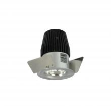 Nora NIOB-1RNB40XNN - 1" Iolite LED BWF Round Bullnose, 600lm, 4000K, Natural Metal Reflector / Natural Metal Flange