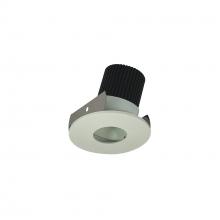 Nora NIOB-2RPHA27XWW/10 - 2" Iolite LED Round Adjustable Pinhole, 1000lm / 14W, 2700K, White Pinhole / White Flange