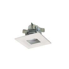 Nora NLCBC2-45527WW/A - 4" Cobalt Click 750LM LED Retrofit, Square Pinhole, 10W, 2700K, White, 120V Triac/ELV Dimming