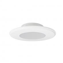 Nora NSLIM-4RL1TWMPW - 4" Slim LED Surface Mount, 800lm / 11W, Selectable CCT, Matte Powder White Finish