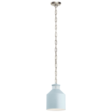 Kichler 44306LBL - Montauk 1 Light Mini Pendant Light Blue