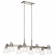 Kichler 52400NI - Linear Chandelier 8Lt