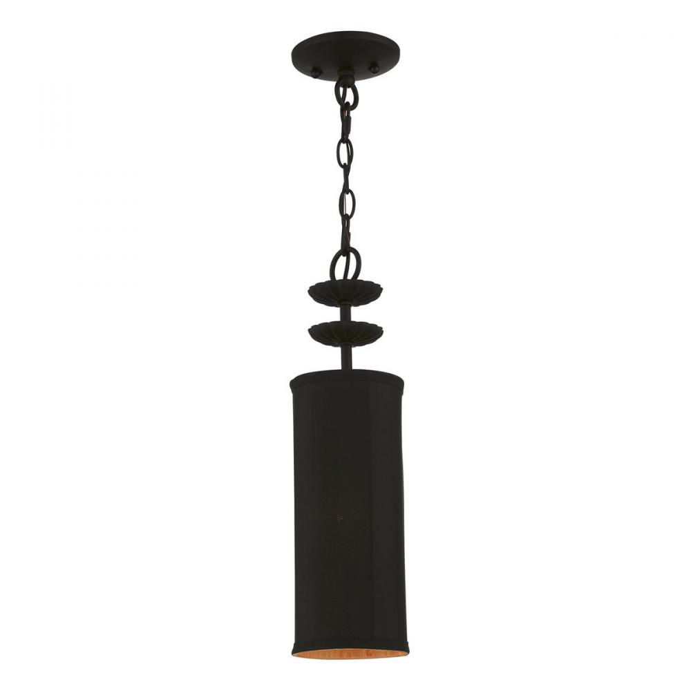 1 Light Black Mini Pendant