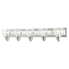 Livex Lighting 17075-05 - 5 Lt Polished Chrome Vanity Sconce