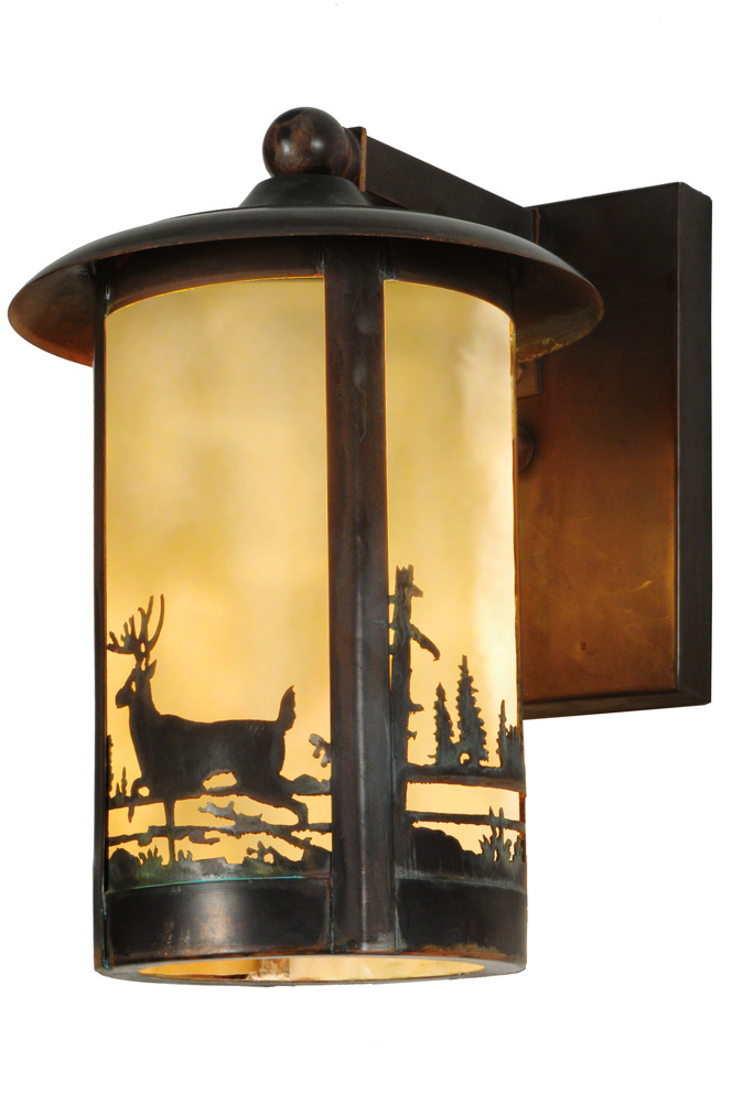 8"W Fulton Deer Creek 1 LT Wall Sconce