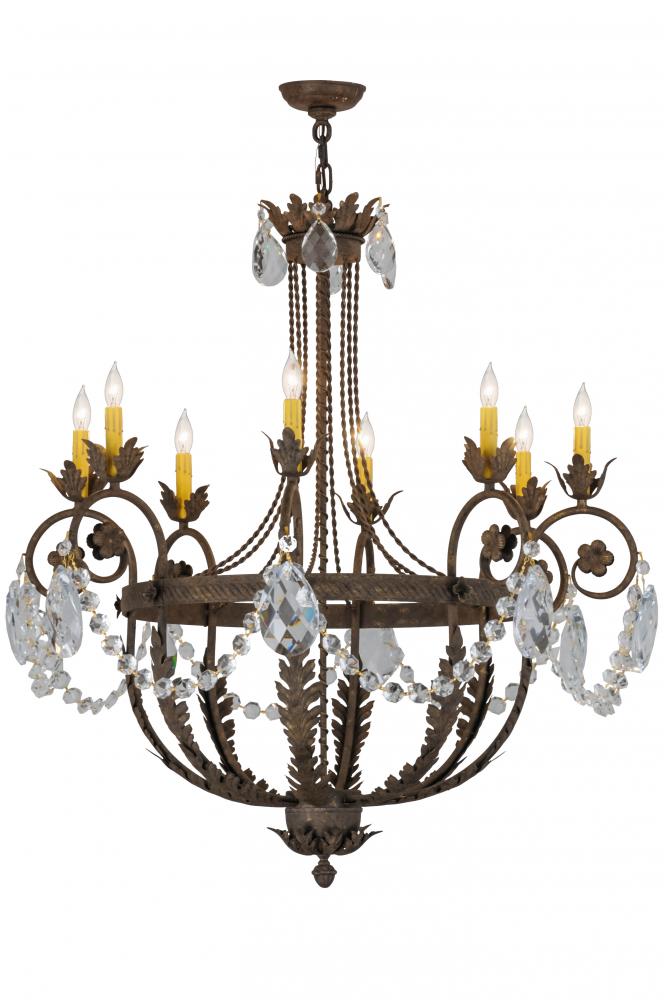 38" Wide Antonia 8 Light Chandelier