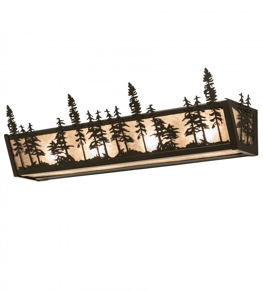 30" Wide Tall Pines Vanity Light