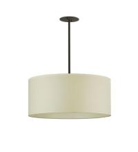 Meyda Blue 108954 - 36"W Cilindro White Textrene Pendant