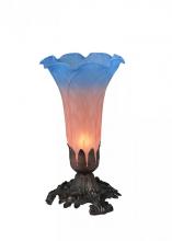 Meyda Blue 11311 - 8" High Pink/Blue Accent Lamp