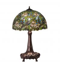 Meyda Blue 115262 - 31" High Trillium & Violet Table Lamp