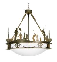 Meyda Blue 120162 - 32" Wide Fairway Inverted Pendant