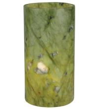 Meyda Blue 121502 - 3.5"W Cylindre Green Jadestone Shade