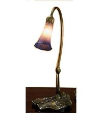 Meyda Blue 13394 - 16" High Pink/Blue Pond Lily Accent Lamp