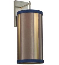 Meyda Blue 134032 - 8"W Cilindro Cog Wall Sconce