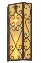 Meyda Blue 150144 - 12"W Mia Wall Sconce