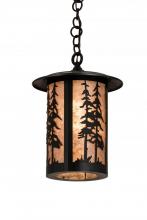 Meyda Blue 181649 - 10"W Fulton Great Pines Pendant