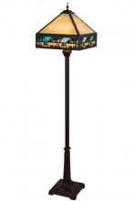 Meyda Blue 182377 - 67.5"H Camel Mission Floor Lamp