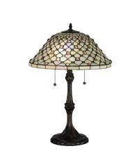 Meyda Blue 18728 - 25"H Diamond & Jewel Table Lamp