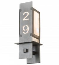 Meyda Blue 190823 - 6.5" Wide Personalized Estructura Wall Sconce