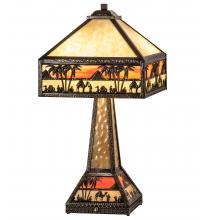 Meyda Blue 217641 - 26" High Camel Mission Table Lamp