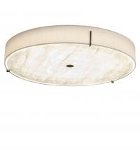 Meyda Blue 240477 - 30" Wide Cilindro Textrene LED Flushmount