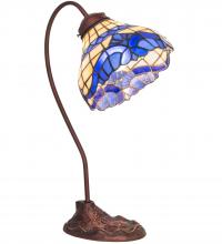 Meyda Blue 247795 - 18" High Baroque Desk Lamp