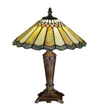 Meyda Blue 27569 - 15.5"H Carousel Jadestone Accent Lamp