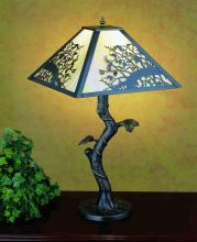 Meyda Blue 28446 - 23"H Apple Blossom Table Lamp