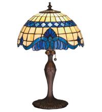 Meyda Blue 31201 - 18.5"H Baroque Accent Lamp