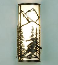 Meyda Blue 31515 - 7"W Alpine Wall Sconce