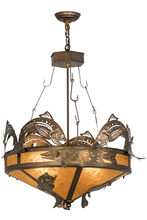 Meyda Blue 50163 - 18" Wide Catch of the Day Inverted Pendant
