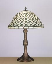 Meyda Blue 52010 - 20"H Diamond & Jewel Table Lamp